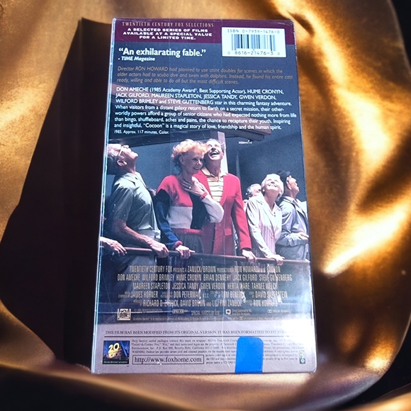 Cocoon VHS Movie - A Ron Howard Film - Brand New - Picture 2 of 3
